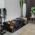 Бескаркасный диван "Черный мрамор"