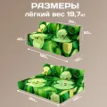 Бескаркасный диван "Яблоки"