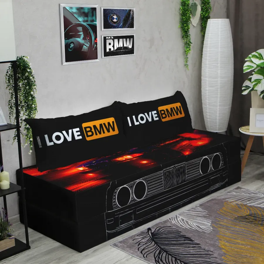 Бескаркасный диван "BMW"