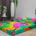 Бескаркасный диван "Апельсины"